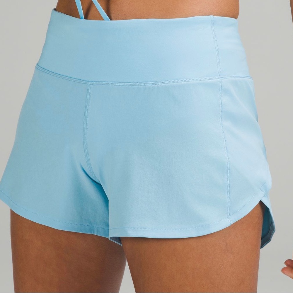 Lululemon Speed Up Mid rise lined short 4”